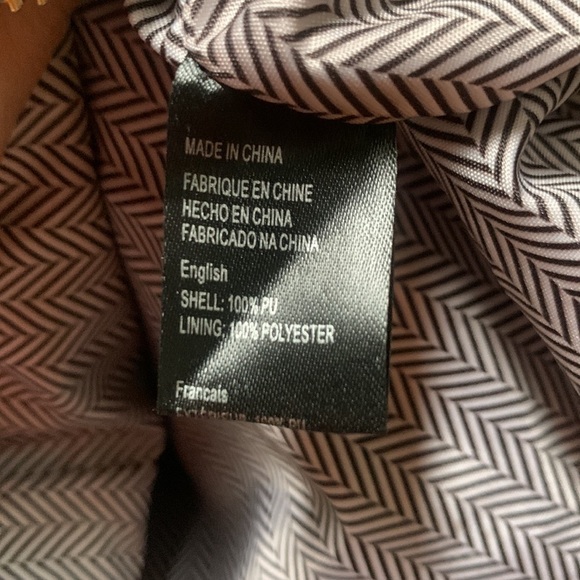 Convertible Oversized Vegan Leather Light Blue Hobo Bag - Picture 10 of 13